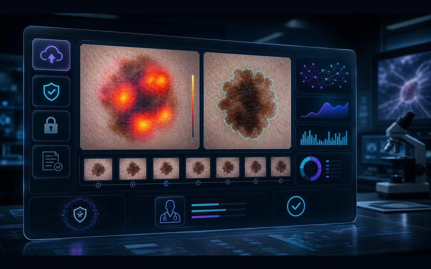 Skin Lesion XAI Classification project visual